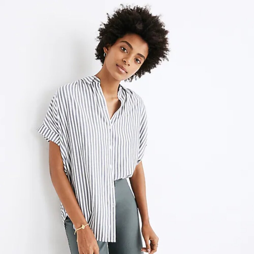 Madewell Central Shirt in Ballard Stripe